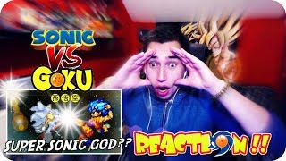 A SUPER SONIC SHOWDOWN!! | Goku VS Sonic REACTION! (By Studio B)