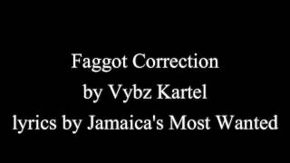 Watch Vybz Kartel Faggot Correction video