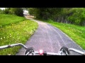 4 wheel e bike driven threw the water