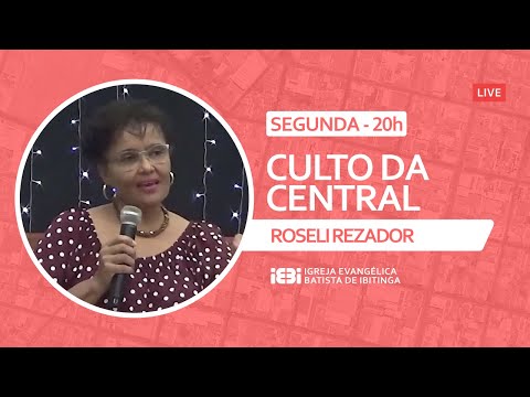 Live CULTO DAS 20h - PRA. LOURDES MARÇAL - 08/08/2022