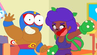 PRIMO & ROSA BEST FUNNY MOMENTS - BRAWL STARS ANIMATION