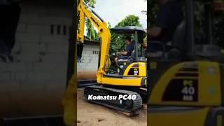 Komatsu Pc40 Mini Excavator