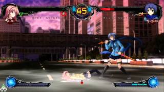 Phantom Breaker Extra - Rimi Vs Yuzuha Online Match 1# - Xbox