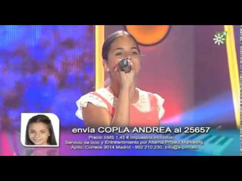 Andrea Pérez- Tres, tres- gala casting Se llama copla junior