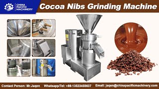 Cocoa Nibs Grinding Machinecocoa Bean Grinding Machinecocoa Nibs Grindercocoa Liquor Machine