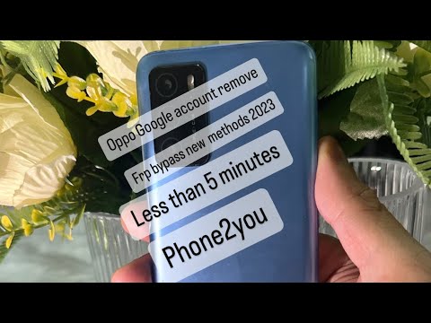 Oppo Google account remove/ Frp bypass new method 2023 Oppo Google account remove/ Frp bypass new method 2023