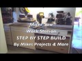 Mega Miter Saw Cut Station Build *Good for Small Shops *Part 1 of infinity