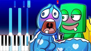 Rainbow Friends - KAWAII MEME blue x green (Piano Tutorial)