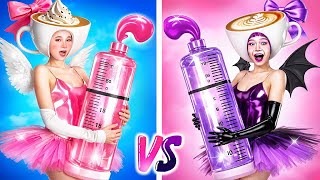 Hello Kitty Vs Kuromi Cappuccina Di Rumah Sakit Siapa Ratu Brainrot Italia?