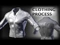 Blender clothing process