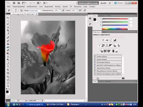 Как сделать черно белое с цветными элементами lightroom Как сделать черно белое с цветными элементами lightroom