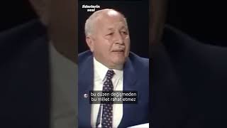 Erbakan Hoca Faiz Duzenini Anlatiyor 1991