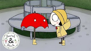 Umbrella And The Rain - Quacky Flappy Clips - Sarah And Duck