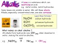 IGCSE Chemistry: Acids Bases and Salts