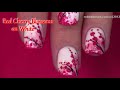 Cherry Blossom Nails on White