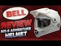 Bell MX-9 Adventure Helmet Review from SportbikeTrackGear.com YouTube Video