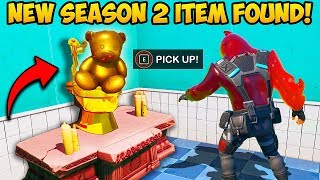 NEW *SEASON 2* GOLD ITEMS FOUND!! - Fortnite Funny Fails and WTF Moments! #826