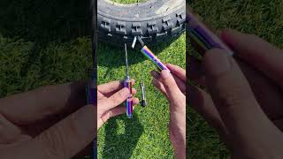 Rainbow Edition Compact Tire Repair Kit #Tirerepair #Motorcycle #Outdoors #Michigan