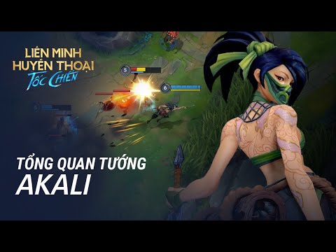 Tổng Quan Tướng Akali | Lối Chơi - Liên Minh Huyền Thoại: Tốc Chiến