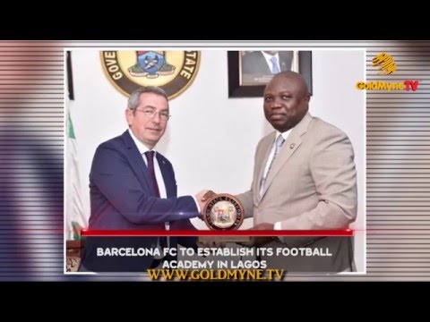 BARCELONA FC TO ESTABLISH IT'S FOOTBALL ACADEMY IN LAGOS
