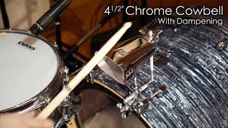 MEINL Percussion - 4½" Chrome Cowbell - STB45L-CH
