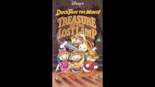 Opening to Ducktales the Movie: Treasure of the Lost Lamp UK VHS (1991)