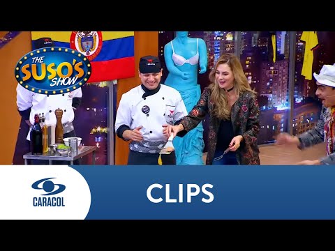 ¡Qué técnica! Así respondió Catalina Gómez al reto de los huevos en The Suso’s Show