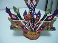 2 - 3D Origami Peacock Fantasy 3.Japanese Paper