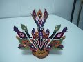 3 - 3D Origami Peacock Fantasy 3.Japanese Paper