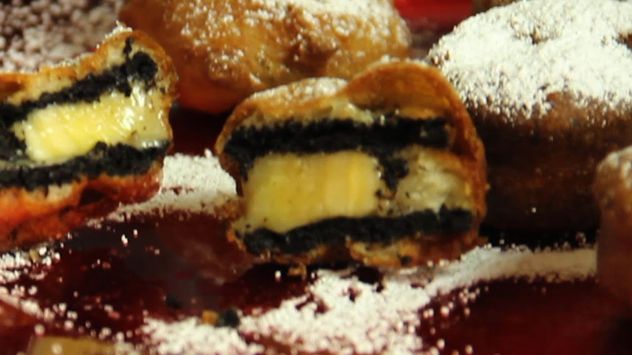 Deep Fried Oreos YouTube