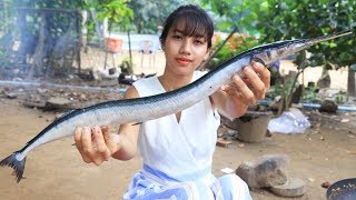 Primitive Technology: Cooking skill special sea fish | Cooking skill Primitive Technology: Cooking skill special sea fish | Cooking skill