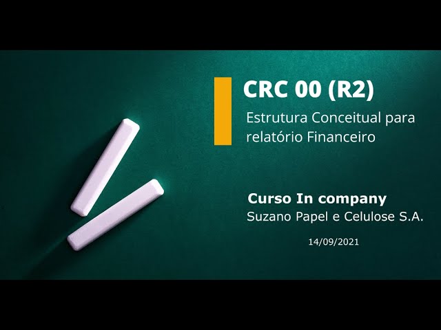 AULA 1 - TURMA 02 - Update IFRS: nova estrutura conceitual básica - CPC 00