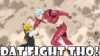 Nanatsu no Taizai Seven Deadly Sins Episode 11 Live Reaction & Review Ban Vs Melodias