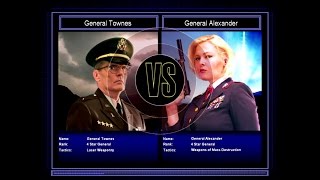Command & Conquer General Zero Hour Challenge General Townes Vs General Alexander Hard Mode