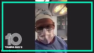 Watch Doctor Appears In Court Video Call While Performing Surgery
