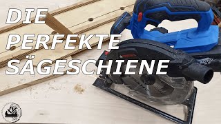 Die Perfekte Sägeschiene für die Handkreissäge und unboxing der Ferrex 40 Volt Accuhandkreissäge