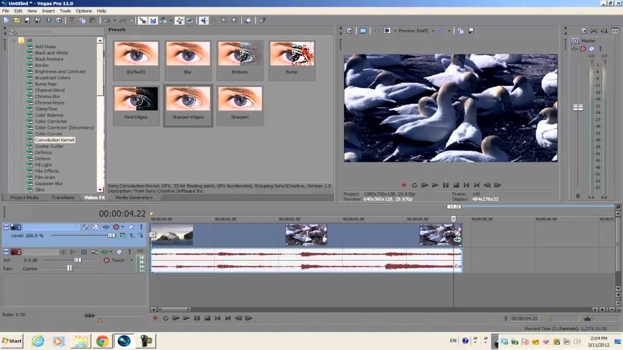 Sony Vegas Pro 11 QuickTip 4 Video Event FX Plugin Chain YouTube