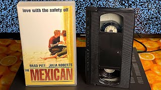 Movie The Mexican On Vhs Tape. Starring Brad Pitt And Julia Roberts.