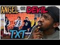 TXT (투모로우바이투게더) 'Angel Or Devil' Official MV REACTION | DANCER REACTS TO TXT ANGEL OR DEVIL MV