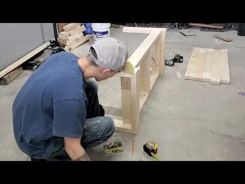 DIY Patio table 2x4 pine