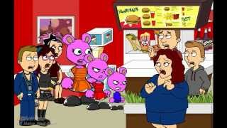 Peppa & George Misbehave At Mcdonalds