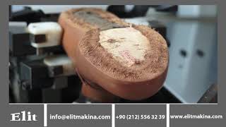 Cerim K 074 Otomatik Ayakkabının Kabasını Alma Çekiçleme Zımparalama Elit Makina