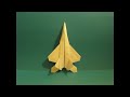 1 - Flyable Origami F-22 Raptor By Ken Hmoob