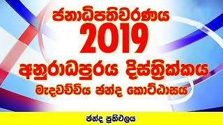 Anuradhapura District - Medawachchiya Electorate | Presidential Election 2019