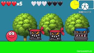 Red Ball 4 - Gameplay Walkthrough Part 19 - All D Clocks Ios, Android