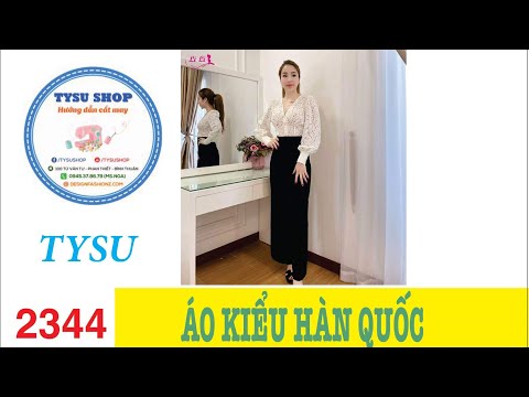Áo Kiểu Ren Hàn Quốc Cắt May Khó Không 2344