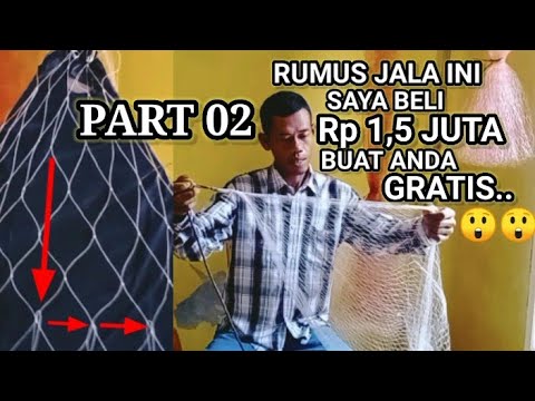JIKA TIDAK MEKAR MENDING KITA BAKARRR ‼️ RUMUS JALA IKAN BESAR 2 inci 2½ inci FULL MEKAR SEMPURNA.