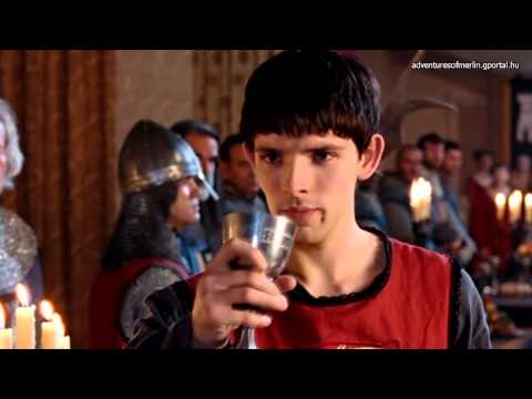Merlin S01E04 Favourite Scenes - Merlin Drinks From The Poisoned Goblet