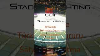 Soli Lighting Saha Serisi Arena Serisi Stadyum Aydınlatma Armatürleri Philips Led Flood Light