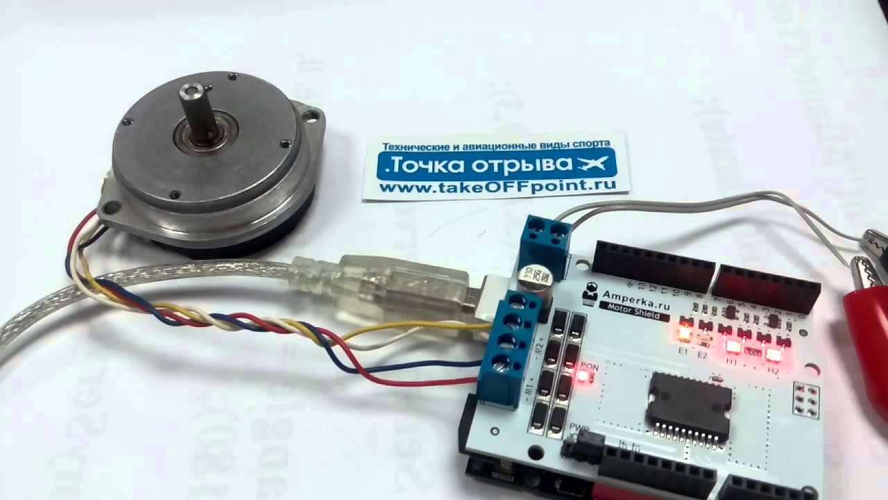 Подключение шагового двигателя от принтера к ардуино Подключение шагового двигателя от принтера к ардуино